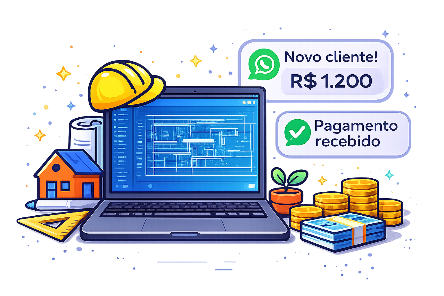 Método para vender projetos de engenharia pela internet